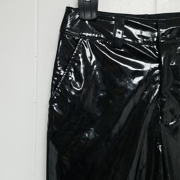 Patent leather pant Black Pant Size XS - Picture 10 of 11